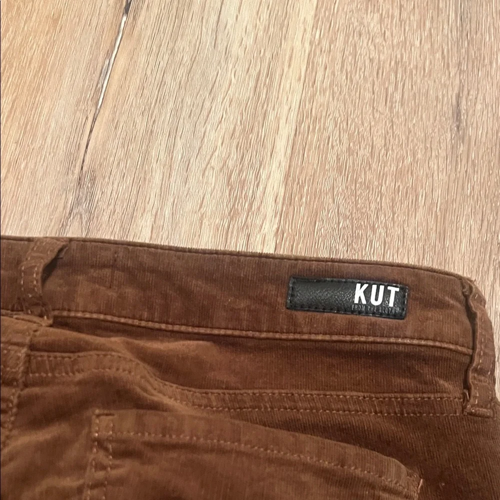 Kut corduroy Brown Women's Jeans Size 6  Petite High Rise Diana Fab Ab Skinny